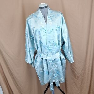 Silk Robe from the Nikko, Palace Arcade Hotel, Tokyo Japan Kimono